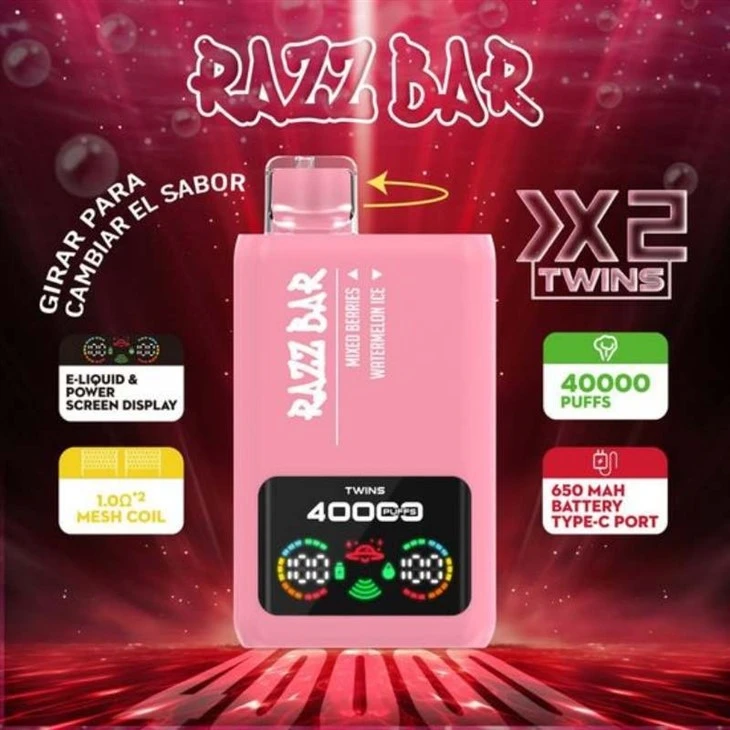 Malaga-Good-Puff-Tornado-Vaper-Disposable-Vape-2X20K-Double-Flavors-40000-Puff-Razzbar-40K-Vape-EU-Warehouse-Dual-Flavor-Razz-Bar-Wholesale-E-Cigarette_RAZZ BAR 40000