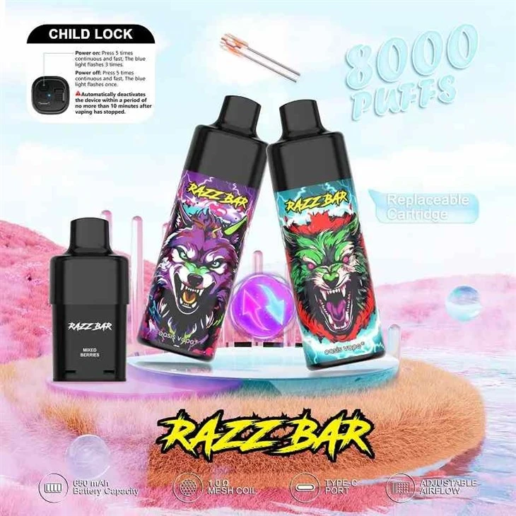 RAZZ BAR 8000 پاف