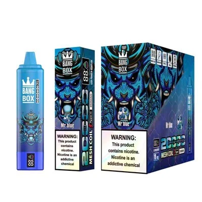 ویپ یکبار مصرف صفحه نمایش هوشمند Bang BOX 20000 Puffs