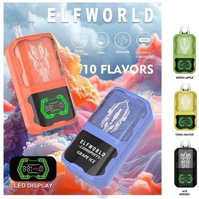 ویپ یکبار مصرف ELFWORLD AI22000 Puff