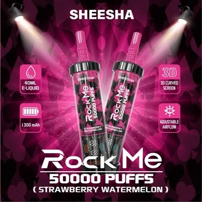 Rockme Sheesha 50000 PUFFS DTL