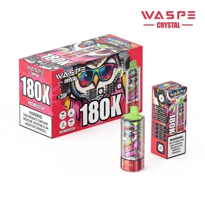 Waspe Crystal 8 در 1 180000 Puffs