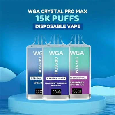 WGA Crystal Pro Max Extra 15000 Puffs