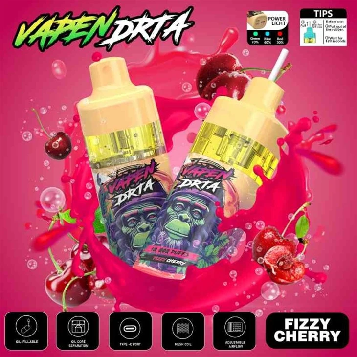 Fizzy Cherry_VAPNE DRTA 12000