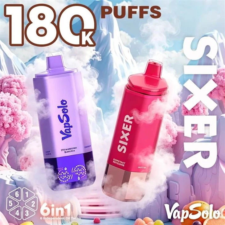 Vapsolo Sixer 180000 Puffs factory