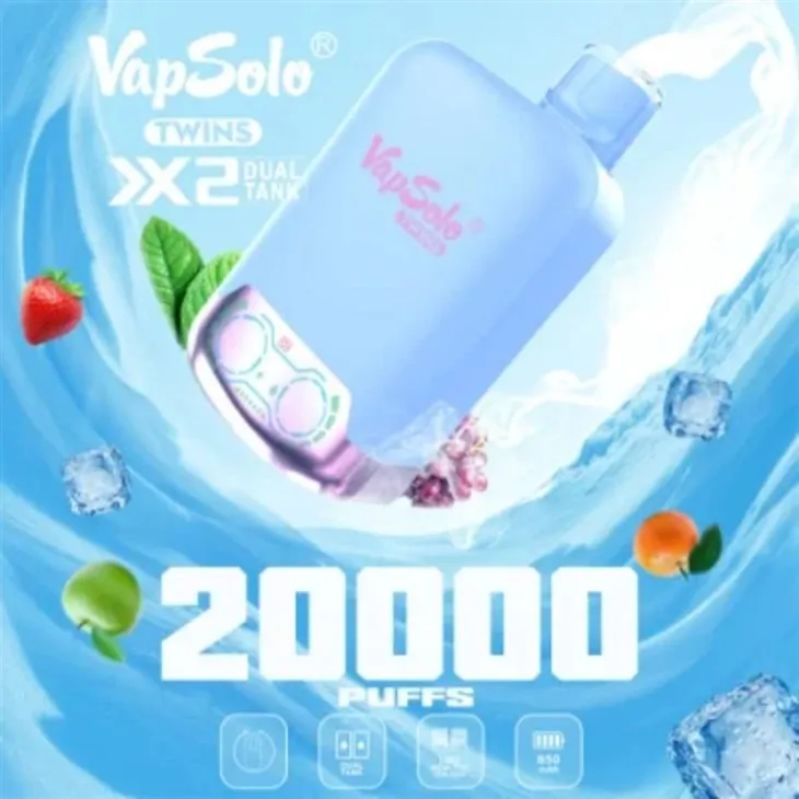 vapsolo-20000-puff-vapsolo twins 20000 puff