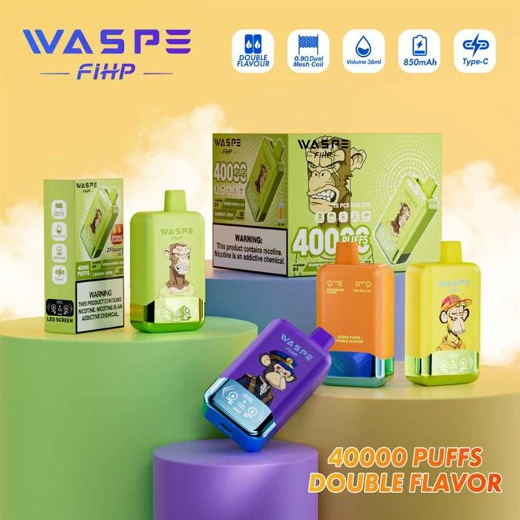 WASPE CRYSTAL 40000 Puffs