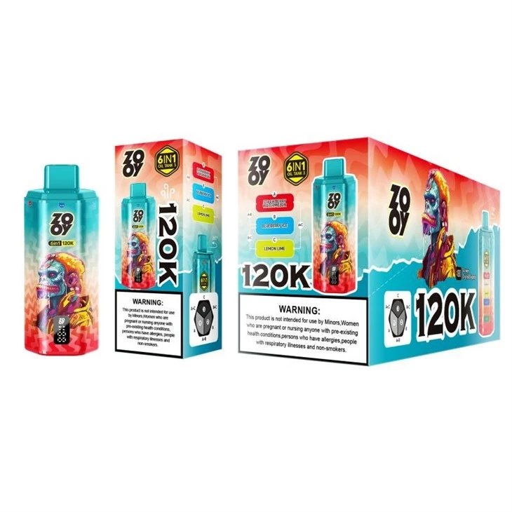 ZOOY VAPE 6 IN 1 120K oil tank 3_1