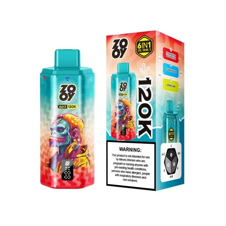 ZOOY VAPE 6 IN 1 120K PUFFS suppliers